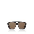 Tom Ford Men's Bachardy Sunglasses - Black