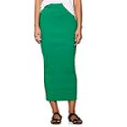 Simon Miller Women's Marsing Rib-knit Skirt - Green