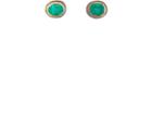 Judy Geib Women's Emerald Stud Earrings