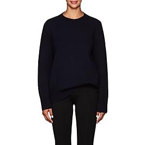 The Row Women's Sibel Wool-cashmere Crewneck Sweater-dark Navy