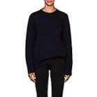 The Row Women's Sibel Wool-cashmere Crewneck Sweater-dark Navy