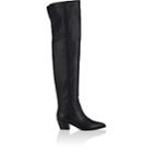 Gianvito Rossi Women's Daenerys Leather Over-the-knee Boots-black