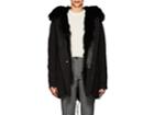 Mr & Mrs Italy Women's Fur-trimmed & -lined Cotton Midi-parka