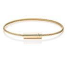 Le Gramme Men's Le 11 Cable Bracelet-gold