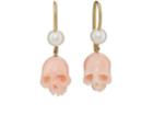 Finn Women's Skull Drop Earrings