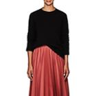 The Row Women's Sibel Wool-cashmere Crewneck Sweater-black