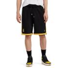 Marcelo Burlon County Of Milan Men's Los Angeles Lakers&trade; Cotton French Terry Shorts - Black