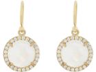 Irene Neuwirth Women's Diamond, Rainbow Moonstone & Gold Drop Earrings
