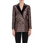 Blaz Milano Women's Jacquard Double-breasted Jacket-red