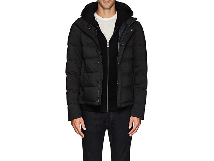 Herno Men's Down-quilted Short Parka