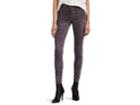 J Brand Women's Maria Python-print Velvet High-rise Skinny Jeans