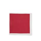 Fairfax Men's Colorblocked Silk Pocket Square - Red