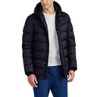 Herno Men's Anniversary-patterned Down Jacket - Navy