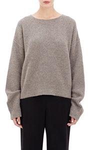 Protagonist Cashmere Seed-stitched Sweater-grey