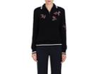 Tricot Comme Des Garcons Women's Embroidered Wool Sweater