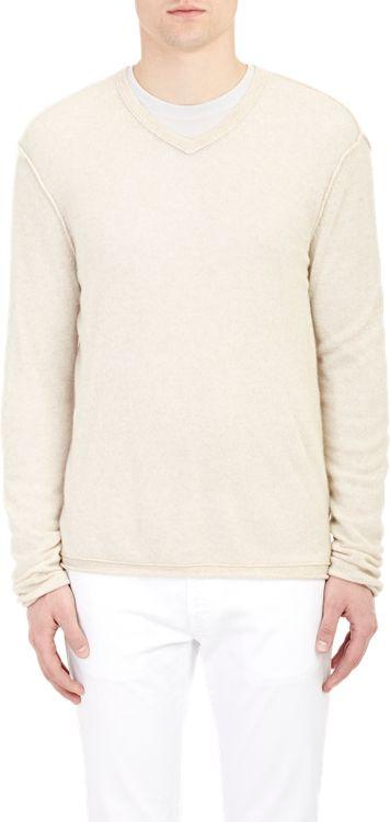 James Perse Cashmere Sweater-colorless