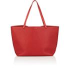 The Row Women's Park Leather Tote Bag-red