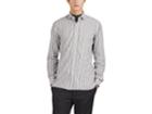 Lanvin Men's Variegated-stripe Cotton End-on-end Shirt