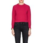 Helmut Lang Women's Cashmere Crop Sweater-magenta