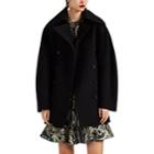 Chlo Women's Caban Wool Double-breasted Peacoat - Black