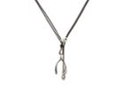 Zadeh Men's Wishbone Necklace