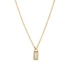 Eli Halili Women's Baguette Diamond Pendant Necklace - Gold