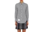 Thom Browne Women's Gingham Fitted Button-down Blouse