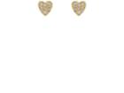Jennifer Meyer Women's Pav Heart Stud Earrings