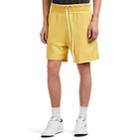 Les Tien Men's Yacht Cotton French Terry Shorts - Yellow