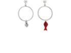 Pamela Love Women's Delphine Mismatched Hoop Earrings