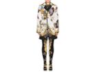 Versace Women's Reversible Graphic Cotton-silk Jacket