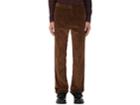 Prada Men's Contrast-yoke Cotton Corduroy Trousers