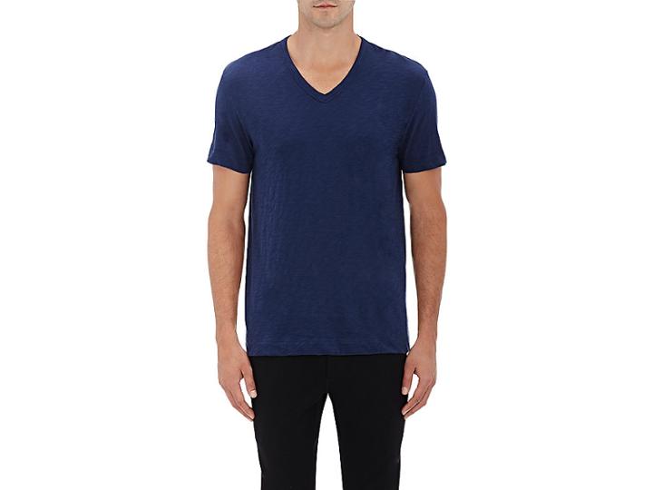 Theory Men's Gaskell Cotton V-neck T-shirt