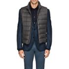 Moorer Men's Oliver Down-quilted Wool-cashmere Vest-gray
