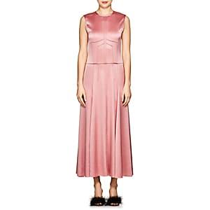 Cedric Charlier Women's Textured Satin Gown-lt Pink