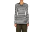 Proenza Schouler Women's Irregular-striped Silk And Cashmere Sweater
