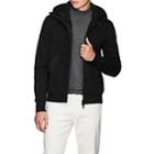Moncler Men's Double-hood Cotton Cardigan Jacket - Black