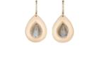 Irene Neuwirth Women's Labradorite & Rose Gold Drop Earrings