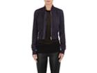 Rick Owens Women's Blistered Suede Bomber Jacket