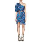 Isabel Marant Toile Women's Esther Cotton Voile Fitted Dress - Blue