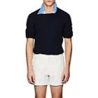 Prada Men's Stockinette-stitched Cashmere Sweater-navy