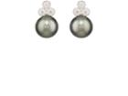 Samira 13 Women's Diamond & Tahitian Pearl Earrings