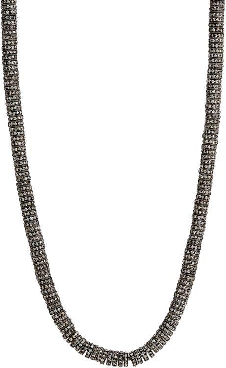Munnu Rondelle Necklace-colorless
