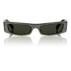 Alain Mikli Women's Edwidgejeweled Sunglasses-green