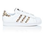 Adidas Women's Superstar Leather Sneakers-white