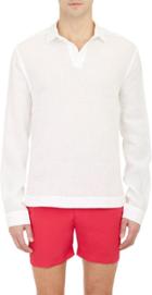 Orlebar Brown Slub Ridley Shirt-colorless