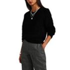 Rag & Bone Women's Boucl-knit Wool-blend Sweater - Black