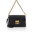 Givenchy Women's Gv3 Small Leather & Suede Shoulder Bag-black