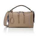 Fendi Women's Lei Selleria Leather Bag-grey