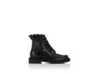 Valentino Garavani Women's Ruffled Leather Ankle Boots